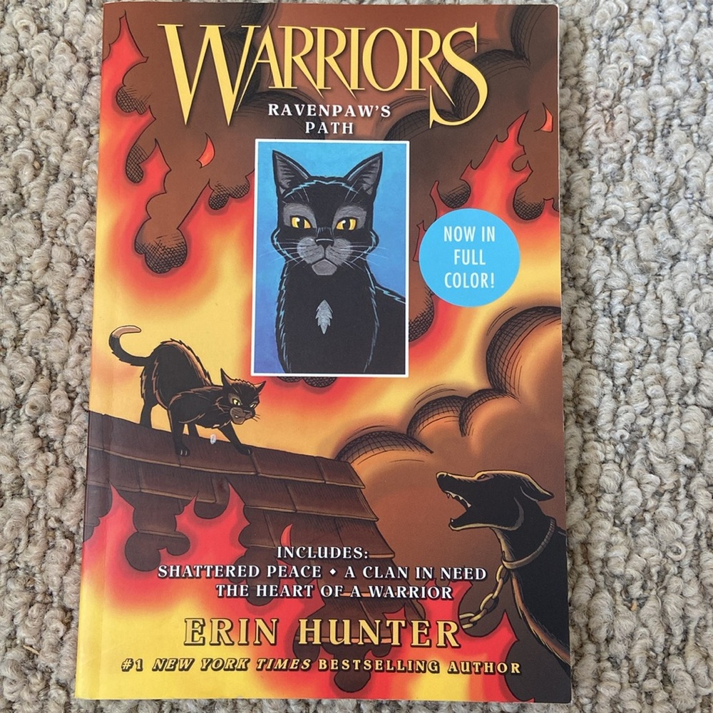 Warriors Special Edition Ravenpaw’s Path Graphic Novel Erin Hunter Like New